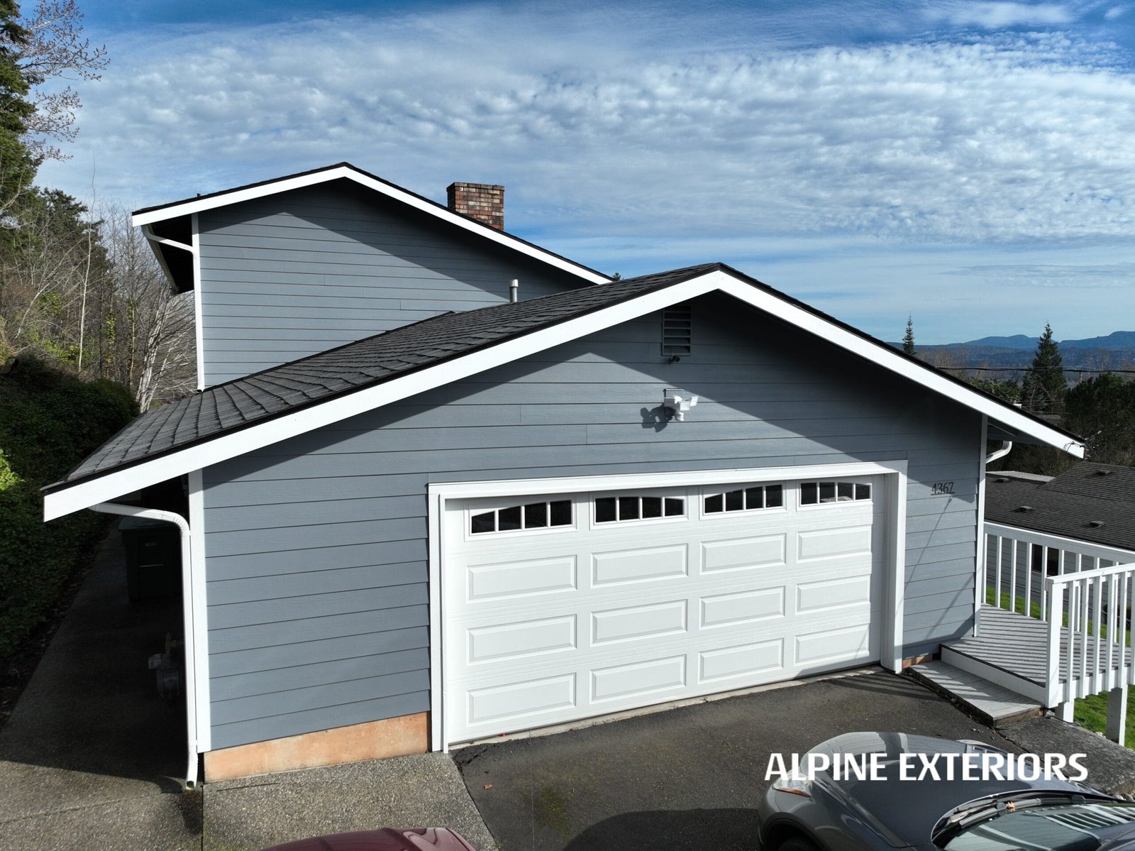 Composite roof replacement – sudden valley, wa – composite shingle roof installed in the heavily forested sudden valley community, perfect for northwest weather conditions.