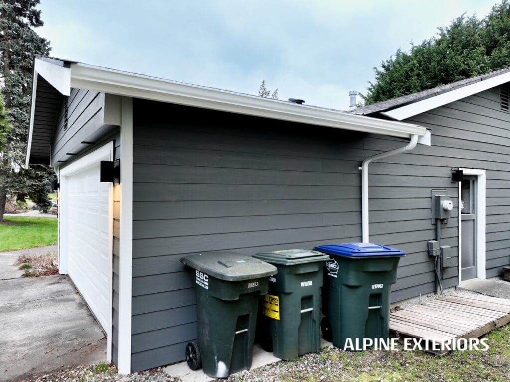 Crisp & Clean Enjoy a crisp, clean facade thanks to precision James Hardie siding and Sherwin Williams color expertise