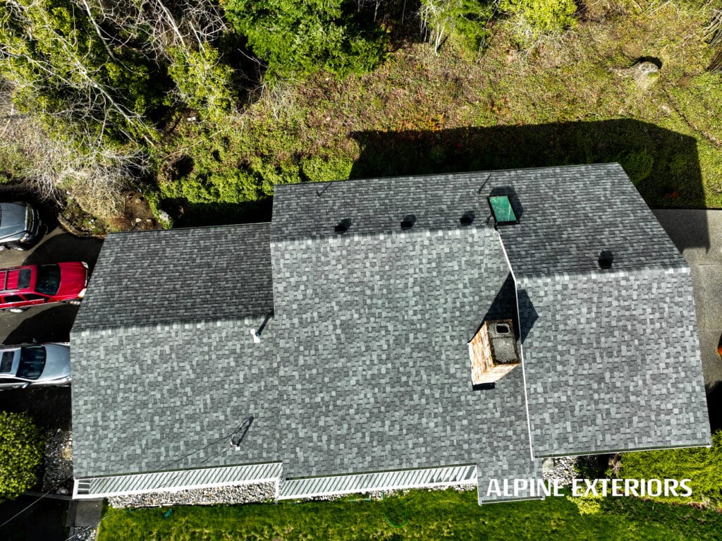 GAF Architectural Shingle Roofing – Ferndale, WA – GAF shingles installed for an elevated architectural look on a home in Ferndale.