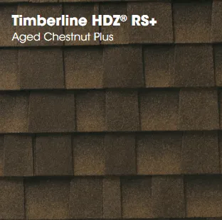 Gaf roofing aged chestnut shingles