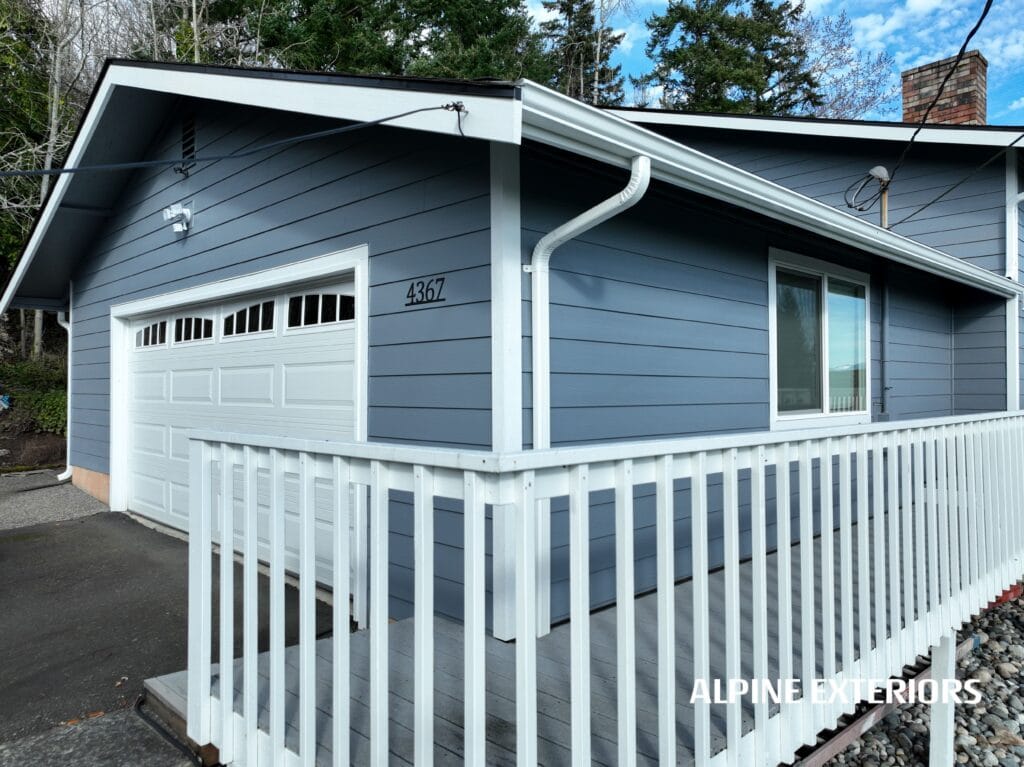 IKO Cambridge Roof System – Deming, WA – Full roof install using IKO Cambridge shingles designed for strength and curb appeal in rural Whatcom County.