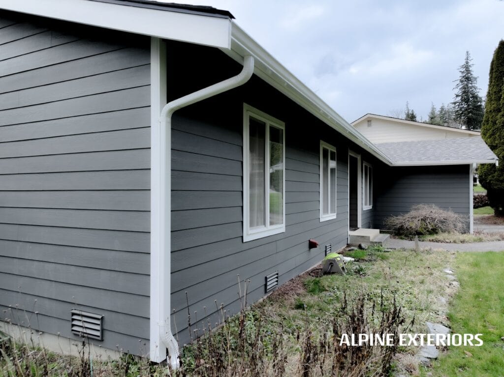 Innovative Design Alpine Exteriors combines innovation with quality using James Hardie siding and Sherwin Williams exterior paint