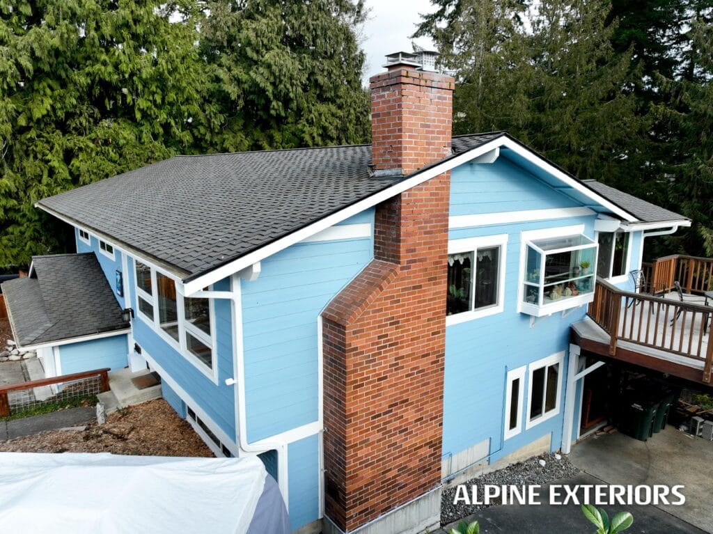 New Roof Installation, James Hardie Siding, Pressure Treated Decks – 2087 Rosario Rd, Orcas Island, WA 98245 min
