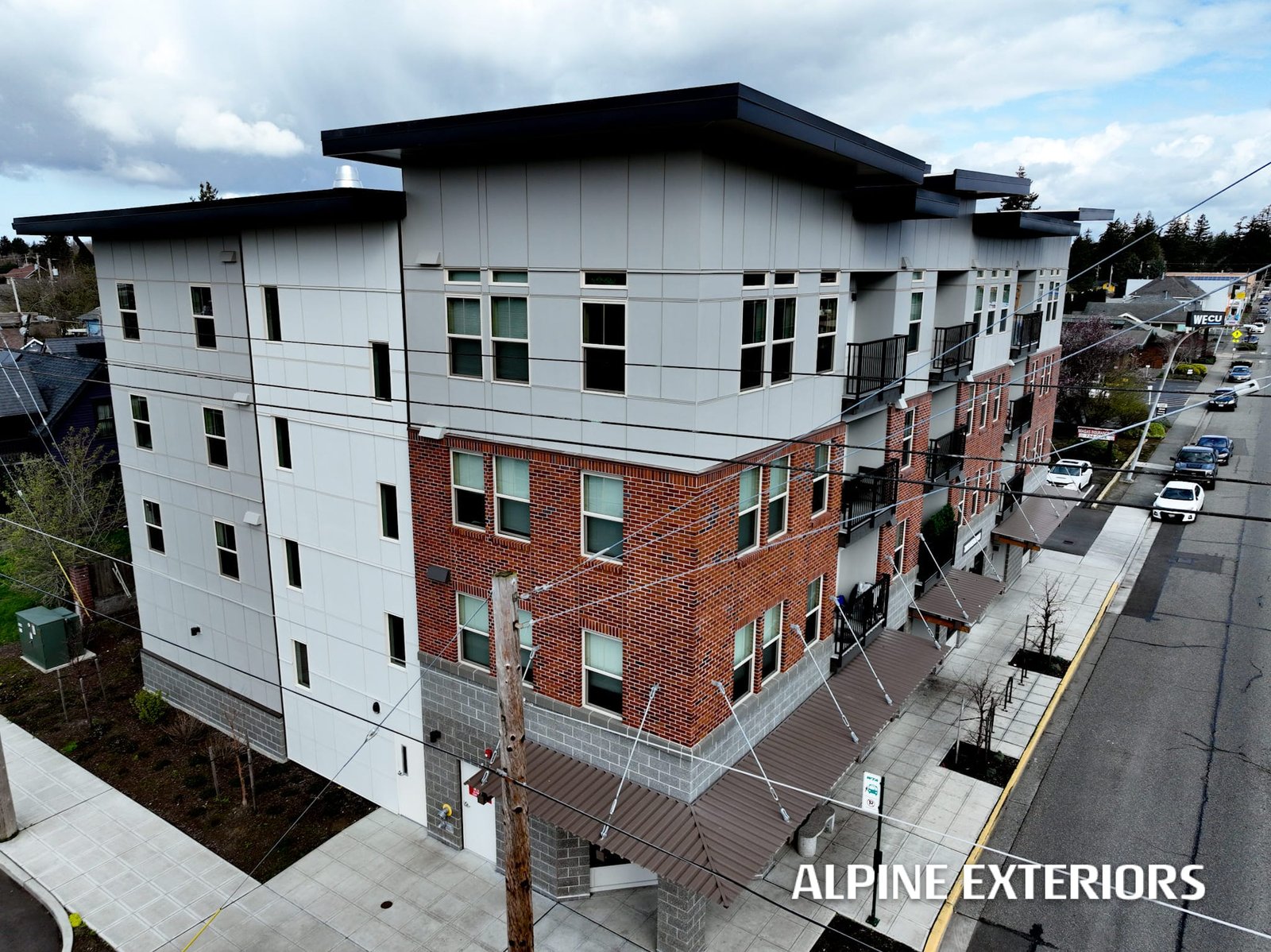 Board batten hardie siding bellingham home