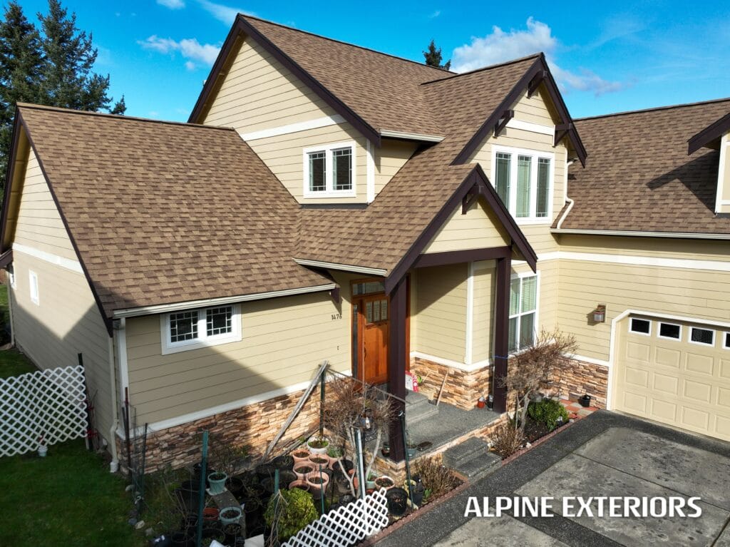 Stanwood shaw windows gaf roofing exterior update