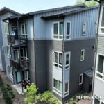 Burlington multi unit exterior cladding fiber cement siding renovation