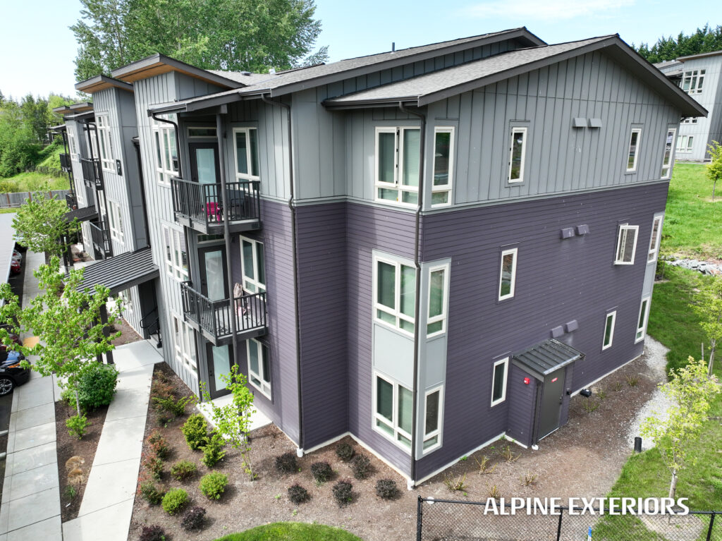 Camano island commercial siding