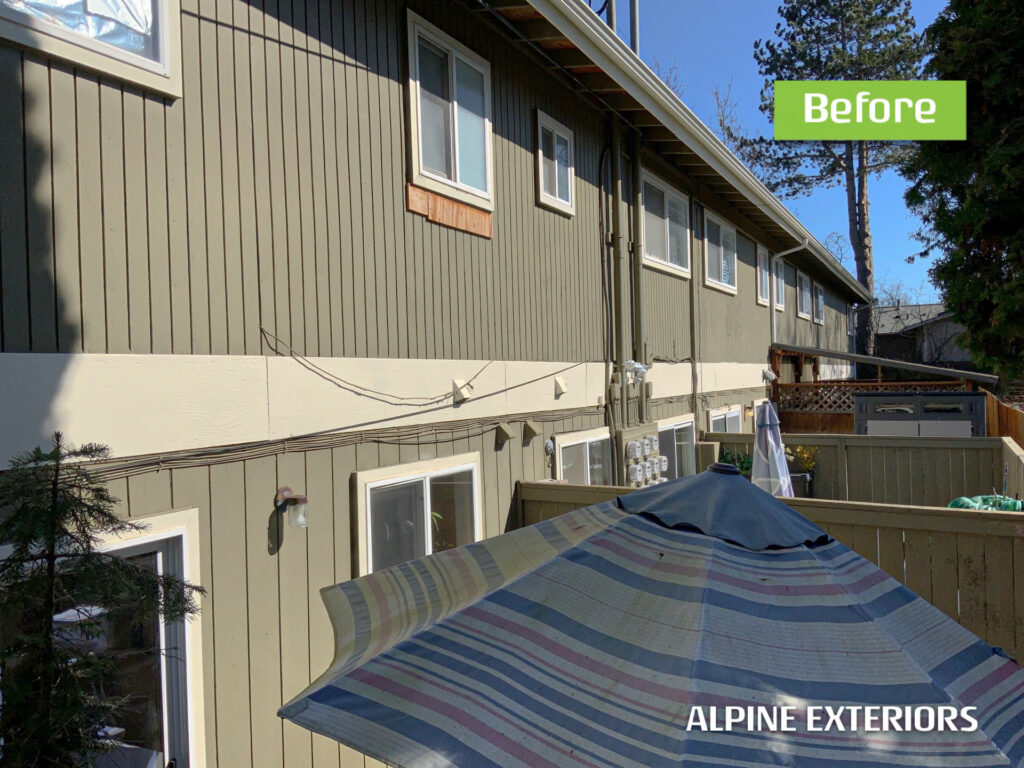 Condo siding and roof replacement wa
