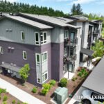 Marysville condo board and batten siding installation with trim details